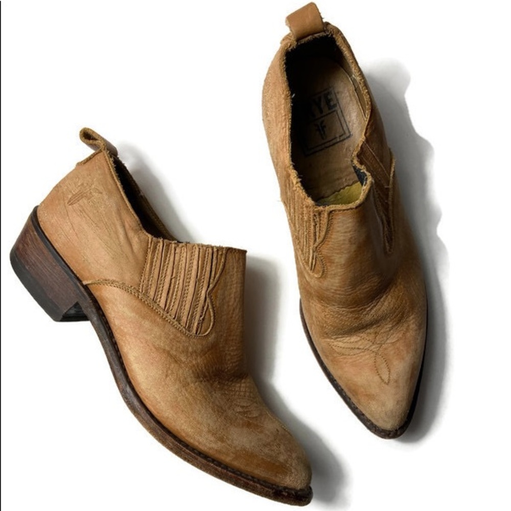 FRYE Billie Shortie Booties Size 7.5